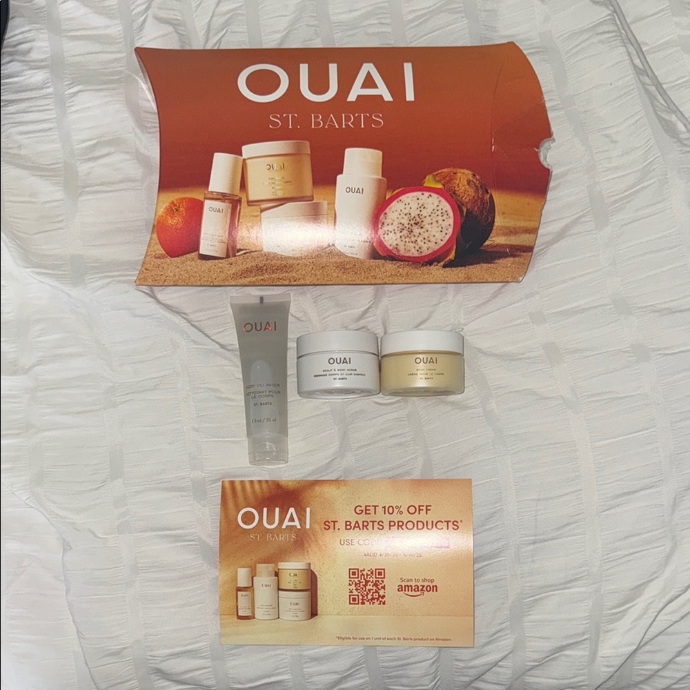 OUAI St. Bart's Hair and Body Care Set